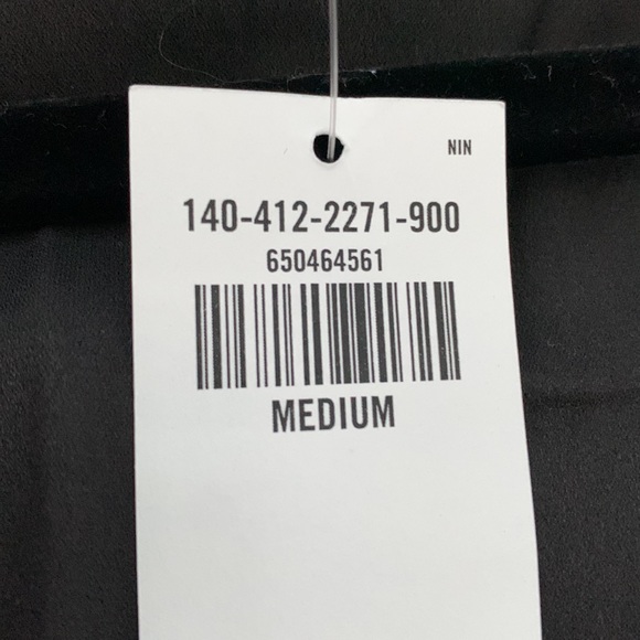 Abercrombie & Fitch Long sleeve button through v neck top - size m - Picture 4 of 4